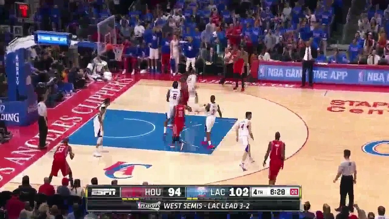 Josh Smith Highlights 19 Pts LEADING The Comback WCSF G6 at Clippers, 23 June 2015