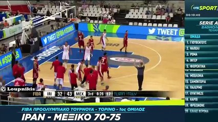 Iran vs Mexico 70-75 Olympic Qualifying Tournament 2016 {5-7-2016}