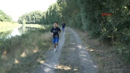 Trabzonspor Aerobik Koşu Yaptı