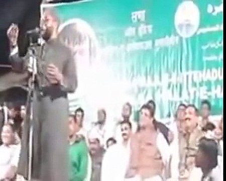 Dr Zakir Naik and Asaduddin Owaisi Addressing Massive Jalsa at Darussalam