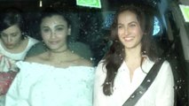 Daisy Shah & Elli Avram At Salman's Sultan Screening