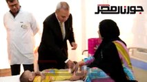 محافظ قنا يقدم التهنئة للمرضى بمناسبة عيد الفطر المبارك