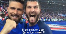 Euro 2016 : Le tour d’honneur des Bleus après France-Islande vu de l’intérieur (vidéo)