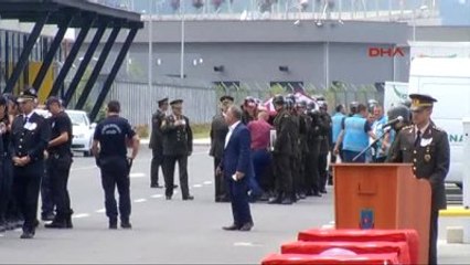 Ordu-Giresun Havalimanı?nda Alucra?da Düşen Helikopterde Hayatını Kaybedenler İçin Tören Yapılıyor...