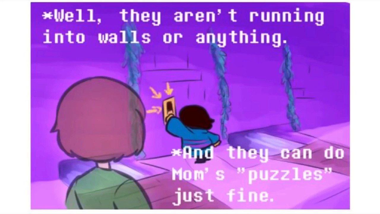 Undertale comic dub 19 narrator chara part one    (flavor text chara)