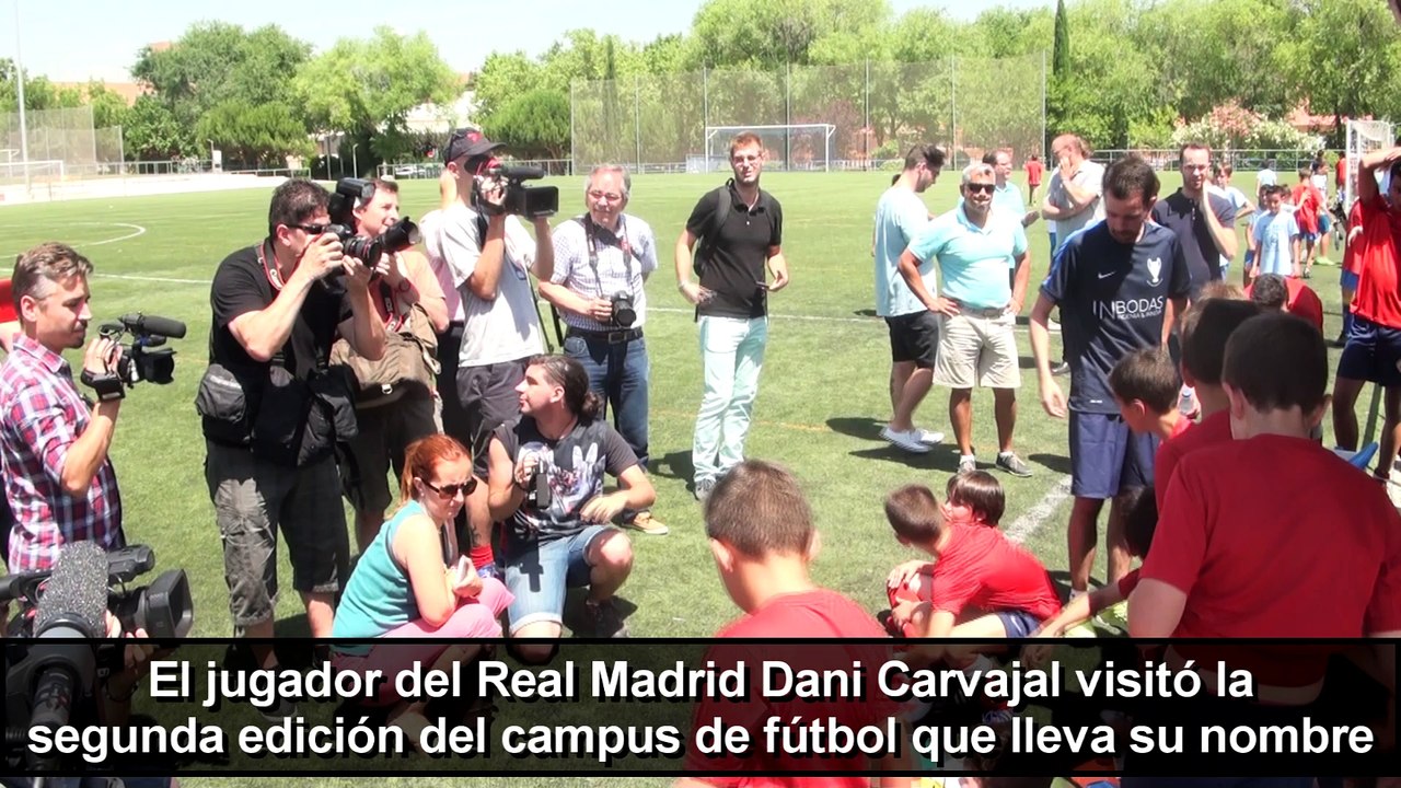 Segunda edición del campus de fútbol 'Dani Carvajal' en Leganés
