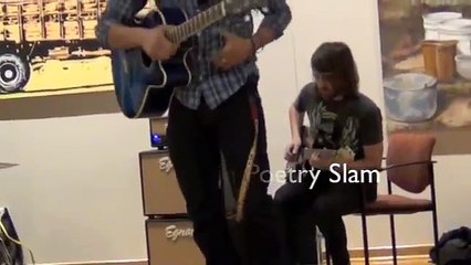 Victor in Poetry Slam