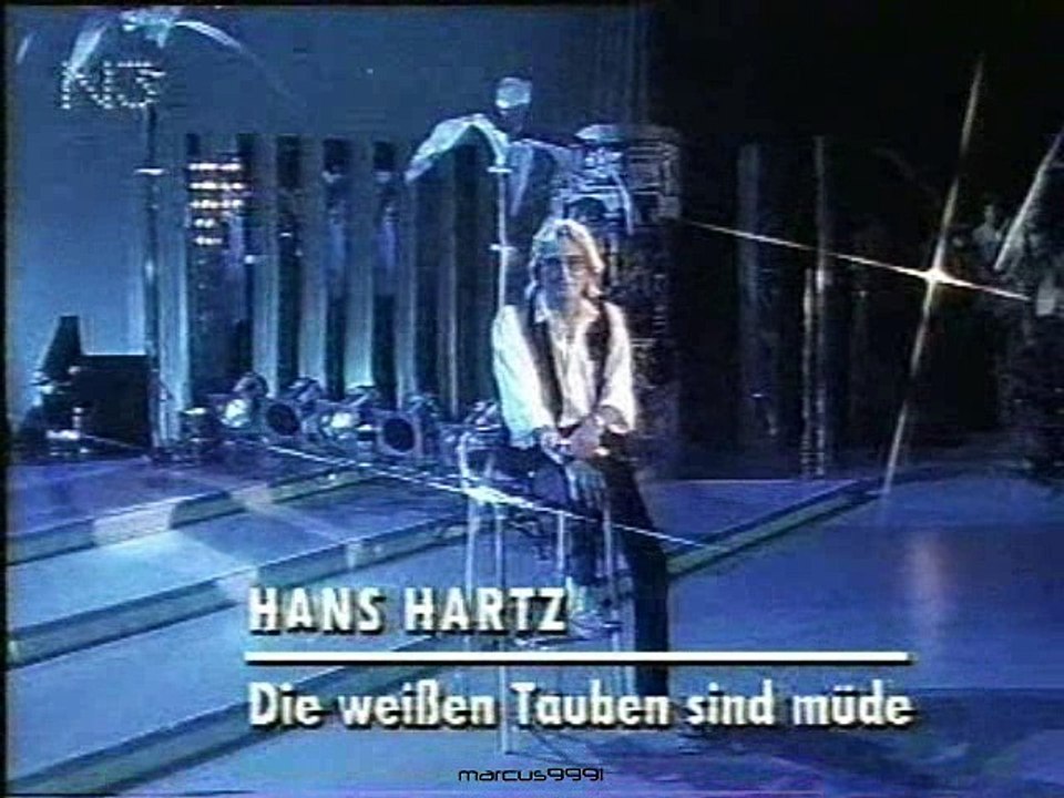 Hans Hartz - Die weissen Tauben sind müde