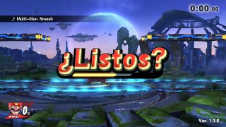 Super Smash Bros For Wii U Asalto Contra 10 Wario 00:15.85