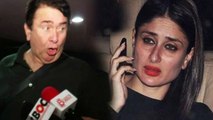 Randhir Kapoor Gets ANGRY On Kareena Kapoor Pregnancy Question