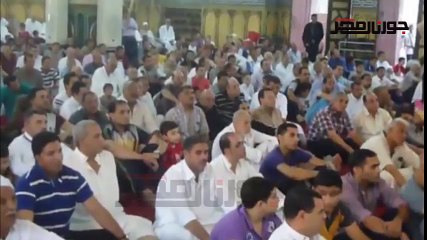 محافظ الدقهلية والقيادات السياسية والشعبية يؤدون صلاة العيد الفطر