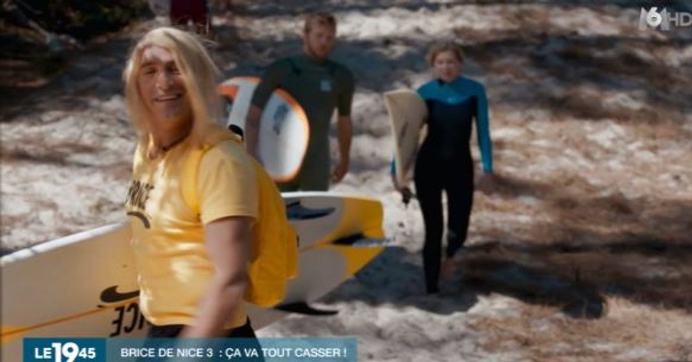 Jean Dujardin très en forme dans les premières images de "Brice de Nice 3" (vidéo)