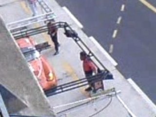 aret au stand le mans 2007