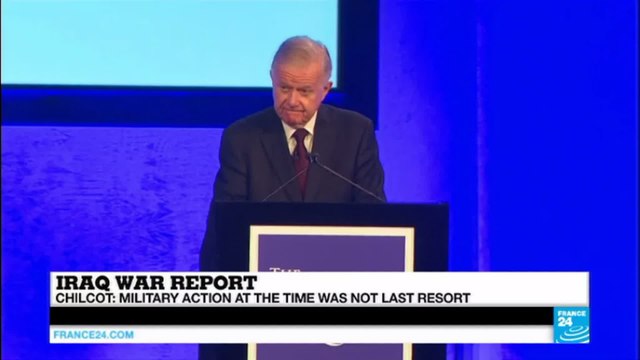 Iraq war report: Chilcot says military action at the time was not last resort