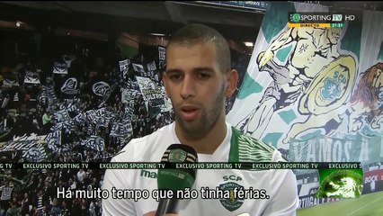 Slimani : "L'objectif est de gagner le championnat"
