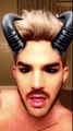 Adam Lambert snapchat 5/28/16 (8 snaps joined)