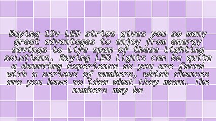 Understanding the Different Numbers of LED Strips