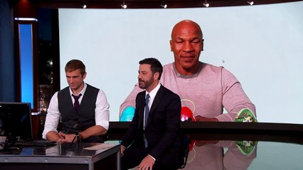 Jimmy Kimmel Becomes Mike Tyson & Karl Malone
