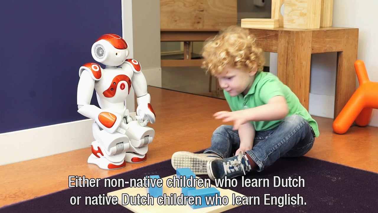 Un robot social enseña a los niños a adquirir un segundo idioma