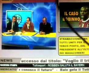 Imperdibile Mauro Suma - Insultato In Diretta a Top Calcio 24 "Sei Una Cacca" Da Valanga Nerazzurra