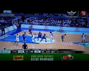 4th Quarter FIBA Olympic Qualifying 2016 Gilas 4.0 vs France