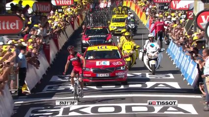 5e étape : Van Avermaet impérial et en jaune au Lioran
