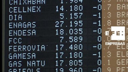 La Bolsa española abre en rojo y el IBEX pierde un 1,10 % y los 8.200 puntos