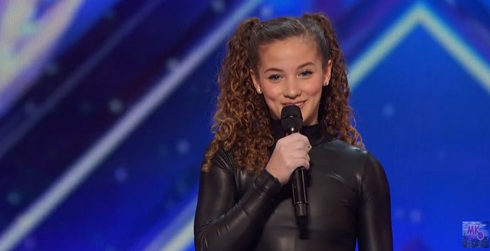 Sofie Dossi Teen Balancer and Contortionist Shoots a Bow With Her Feet America's Got Talent 2016
