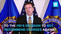 Clinton campaign is 'pleased' with the FBI's email investigation verdict