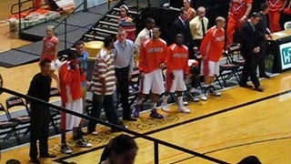 2009-10 SHSU Bearkats mens basketball seniors recognized 2-27-10