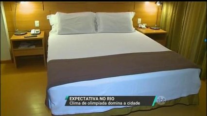 Clima de Olimpíadas toma conta do Rio de Janeiro