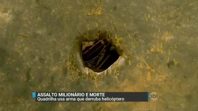 Quadrilha rouba transportadora de valores e mata policial na fuga