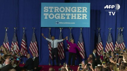 Obama se suma de lleno a la campaña de Hillary Clinton