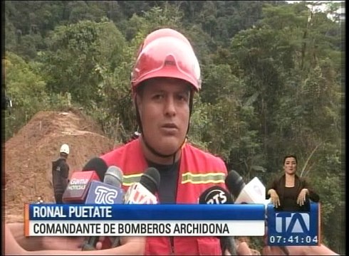 Tras 11 días de búsqueda hallan dos cuerpos en la vía Tena - Loreto