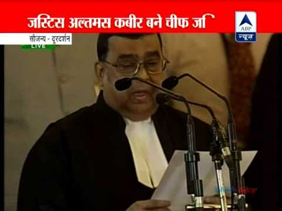 Justice Altamas Kabir sworn in as new Chief Justice of India