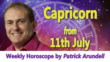 Capricorn Weekly Horoscope from 11th July 2016