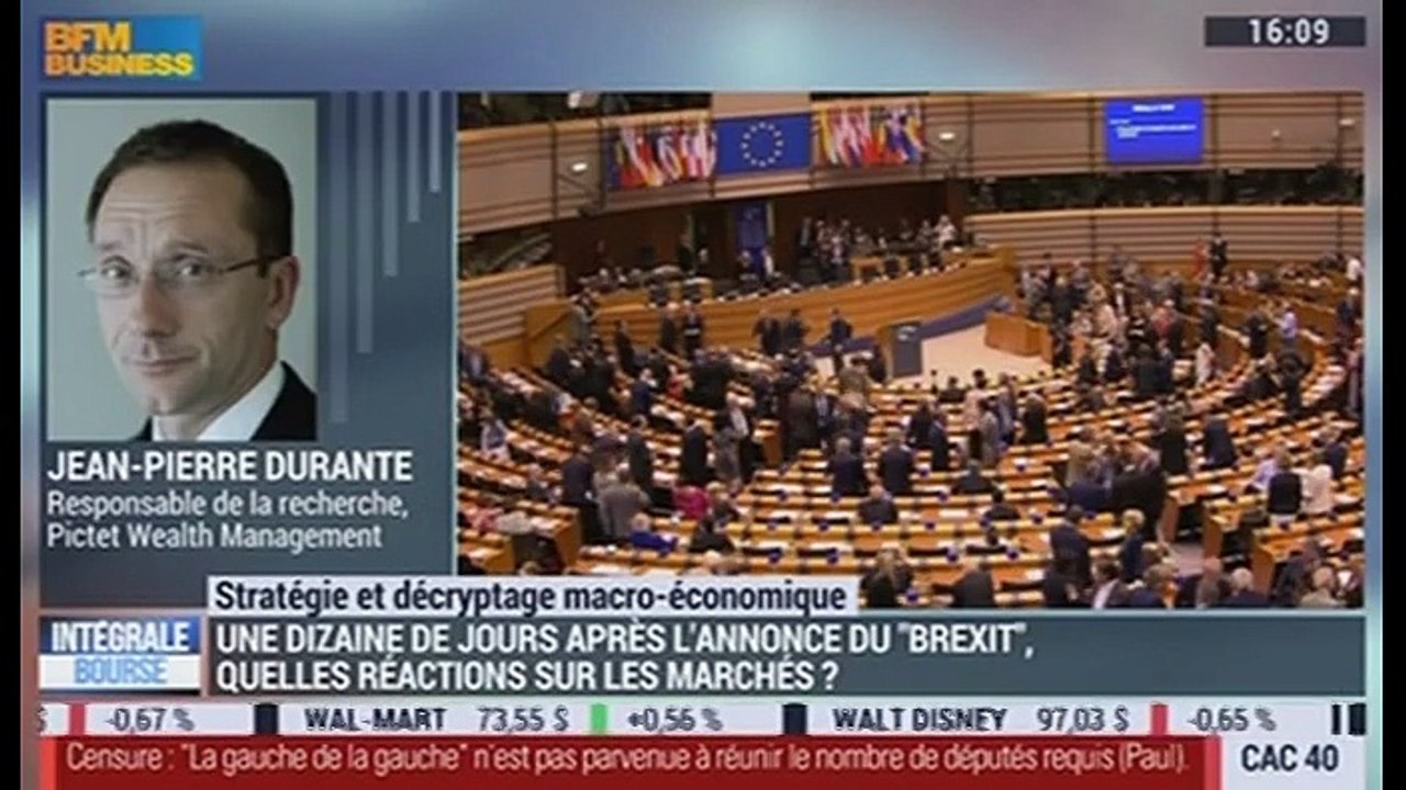 L'actu macro-éco: Quels scénarios post-Brexit sur les marchés ? - 06/07