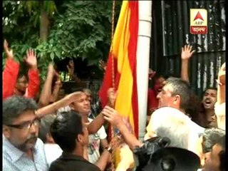East Bengal win Federation Cup: celebration at club tent