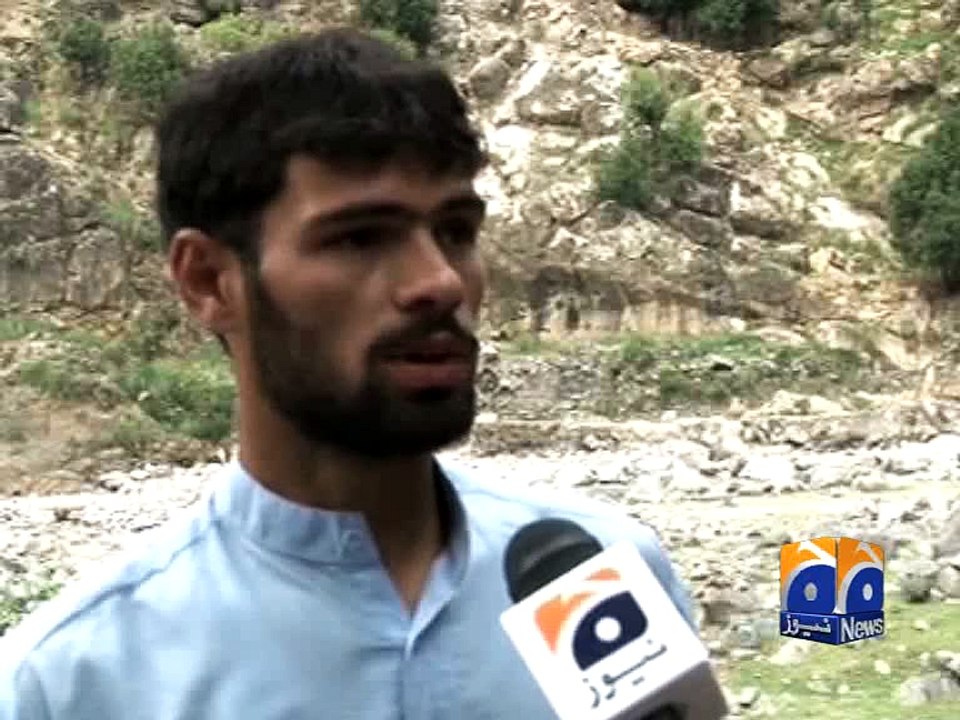 Chitral's rain and flood affected area -06 July 2016