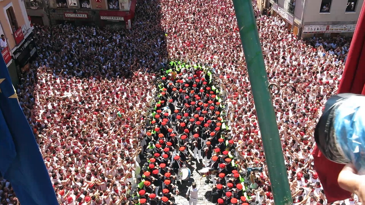 Fêtes de Pampelune 2016 : l'ouverture