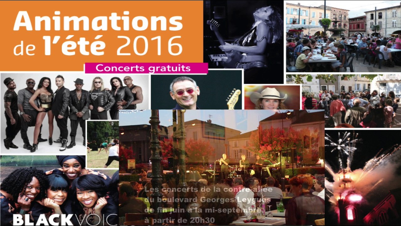 Animations de l'été2016