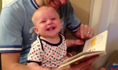 Le rire communicatif de ce bébé va vous faire fondre