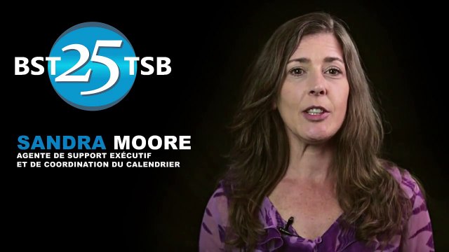 TSB@25 Employee video profile - executive support and scheduling officer