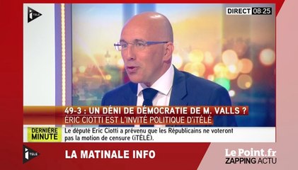 Éric Ciotti : "La CGT est un boulet pour la France" - Le zapping du 6 juillet
