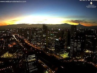 Beautiful Timelapse of a Dawn in Uruapan, Mexico