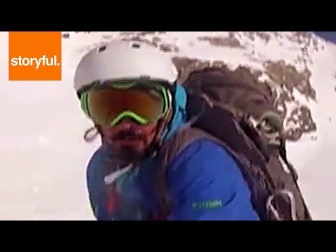 Snowboarding Down the Slopes of Colorado