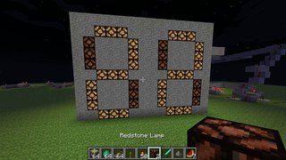 Minecraft 1-29 redstone counter