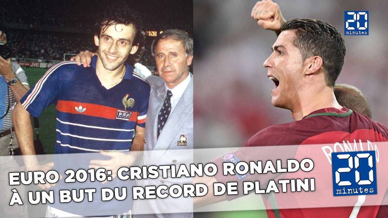 Euro 2016: Cristiano Ronaldo à un but du record de Platini
