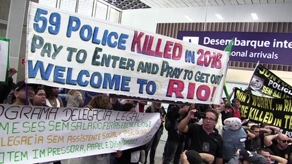 "Bienvenidos al infierno": dicen policías a turistas en Rio
