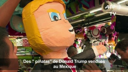Des " piñatas" de Donald Trump vendues au Mexique